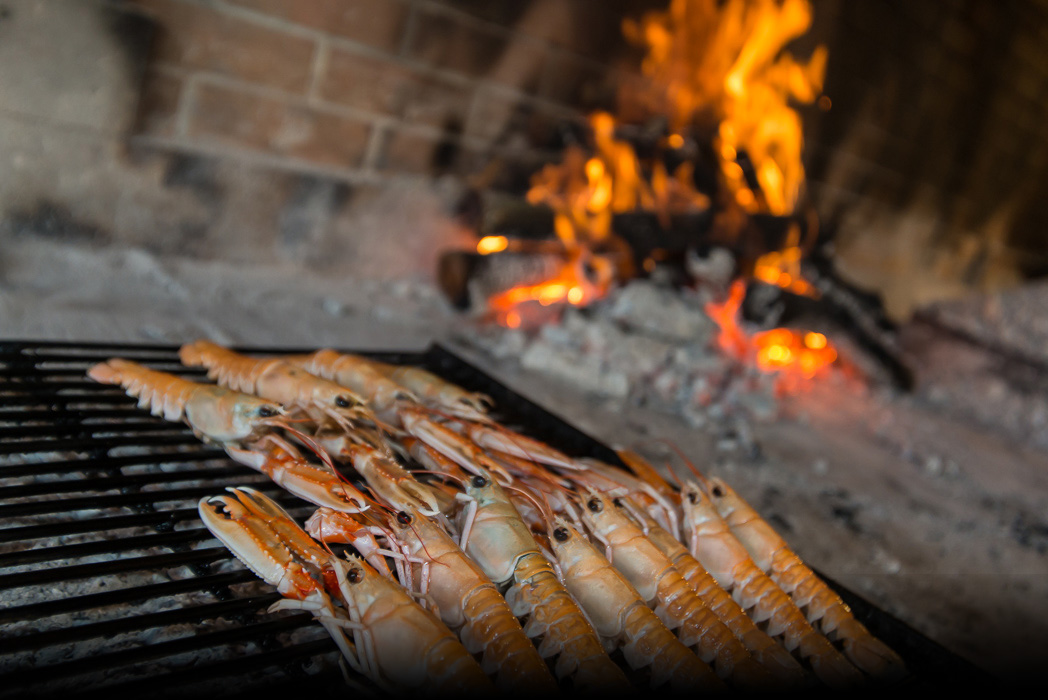 Svježa riba na grillu u Restoranu Fumar